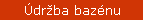 Údržba bazénu